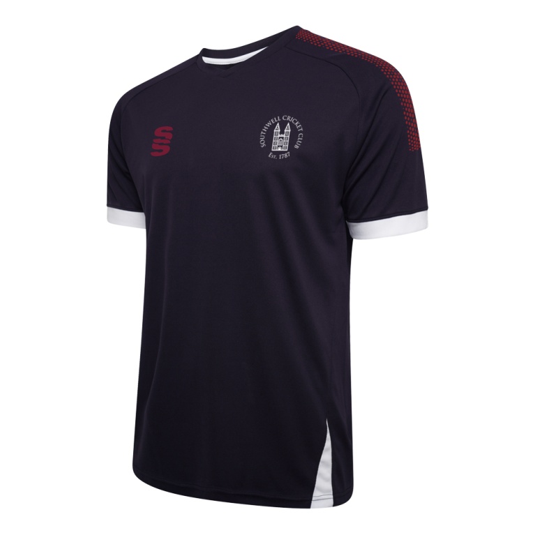 Southwell CC - Fuse Training Shirt : Navy / White