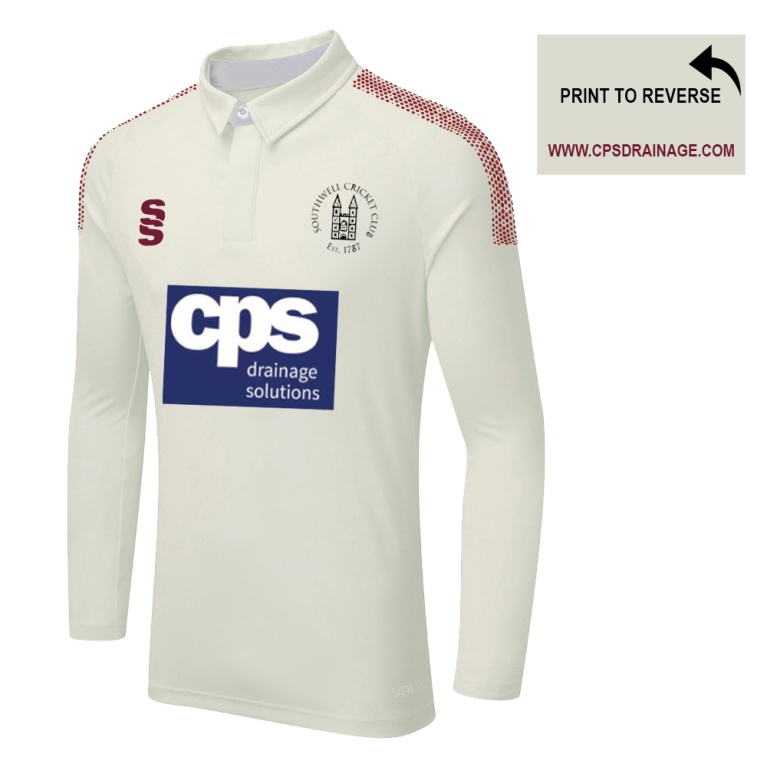 DUAL LONG SLEEVE CRICKET SHIRT (WOMENS)-Ivory