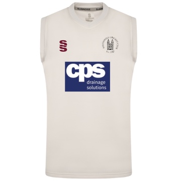 BLAST SLEEVELESS WOMENS SWEATER-Ivory